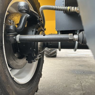 WEA marka WEA08H ciągnik rolniczy dla plantacji oleju palmowego w Peru z kierownictwem przednim