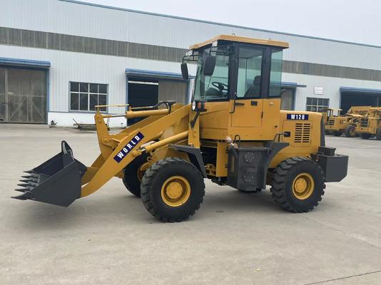 Ładowarka czołowa W120 Masa eksploatacyjna 2 tony do rolnictwa, kamieniołomów, łyżka 0,6 m3, 0,8 m3