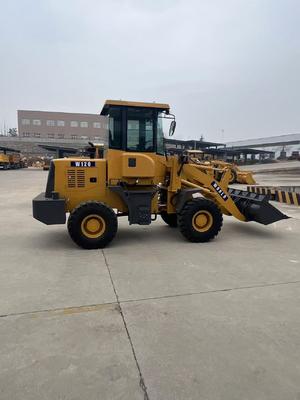 Mini ładowarka kołowa 1 tony 2 tony użytkowane do budowy małe wiadro kamieniołomu 0,6m3 0,8m3