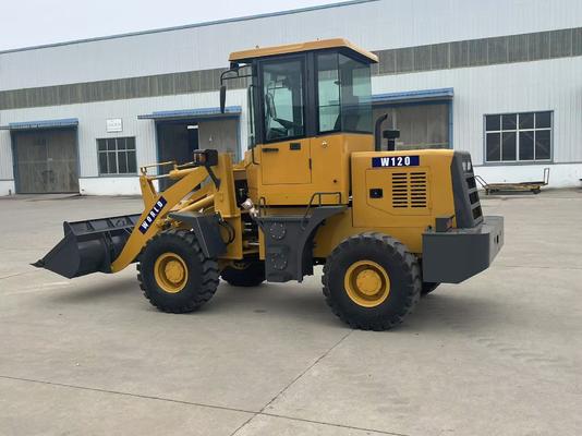 Mini ładowarka kołowa 1 tony 2 tony użytkowane do budowy małe wiadro kamieniołomu 0,6m3 0,8m3