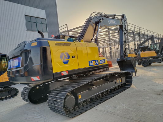 Cummins Engine Hydrauliczna koparka gąsienicowa 1cbm 22 tony 9-11m Max. Kopanie robót komunalnych Radius