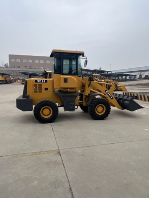 Mini ładowarka kołowa 1 tony 2 tony użytkowane do budowy małe wiadro kamieniołomu 0,6m3 0,8m3