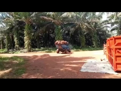 Przednia oś 4WD ciągnika oleju palmowego Rozstaw kołowy 2150 mm i tylna oś 4WD